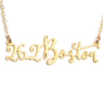 26.2 Boston Marathon Necklace - High Quality, Affordable Necklace - Available in Gold and Silver - Made in USA - Brevity Jewelry - Perfect Gift For Runners