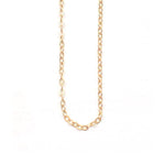 Cable Chain Necklace - High Quality, Affordable Necklace - Available in Gold and Silver - Made in USA - Brevity Jewelry