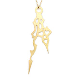 Horo 7 Necklace - High Quality, Affordable Necklace - Classic and Elegant - Clock Hand Design - Available in Gold and Silver - Made in USA - Brevity Jewelry