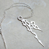 Horo 7 Necklace - High Quality, Affordable Necklace - Classic and Elegant - Clock Hand Design - Available in Gold and Silver - Made in USA - Brevity Jewelry