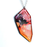 Ink Wash 4 Necklace - Brevity Jewelry - Made in USA - Affordable Gold and Silver Jewelry