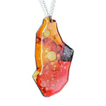 Ink Wash 6 Necklace - Brevity Jewelry - Made in USA - Affordable Gold and Silver Jewelry