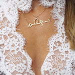 Signature Necklace - Made From Your Handwriting or Signature - High Quality, Affordable, One-of-a-kind, Personalized Necklace - Available in Gold and Silver - Made in USA - Brevity Jewelry - The Pefect Gift