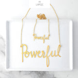 No More Fear Empowerment Necklace