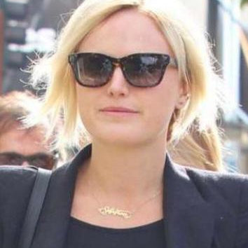 Malin Akerman - Brevity Jewelry - Made in USA - Affordable gold and silver necklaces