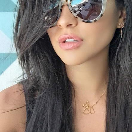 Shay Mitchell - Brevity Jewelry - Made in USA - Affordable gold and silver necklaces