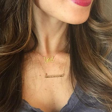 Alexis Belbel - Brevity Jewelry - Made in USA - Affordable gold and silver necklaces