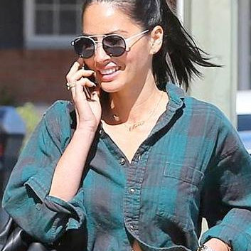 Olivia Munn - Brevity Jewelry - Made in USA - Affordable gold and silver necklaces