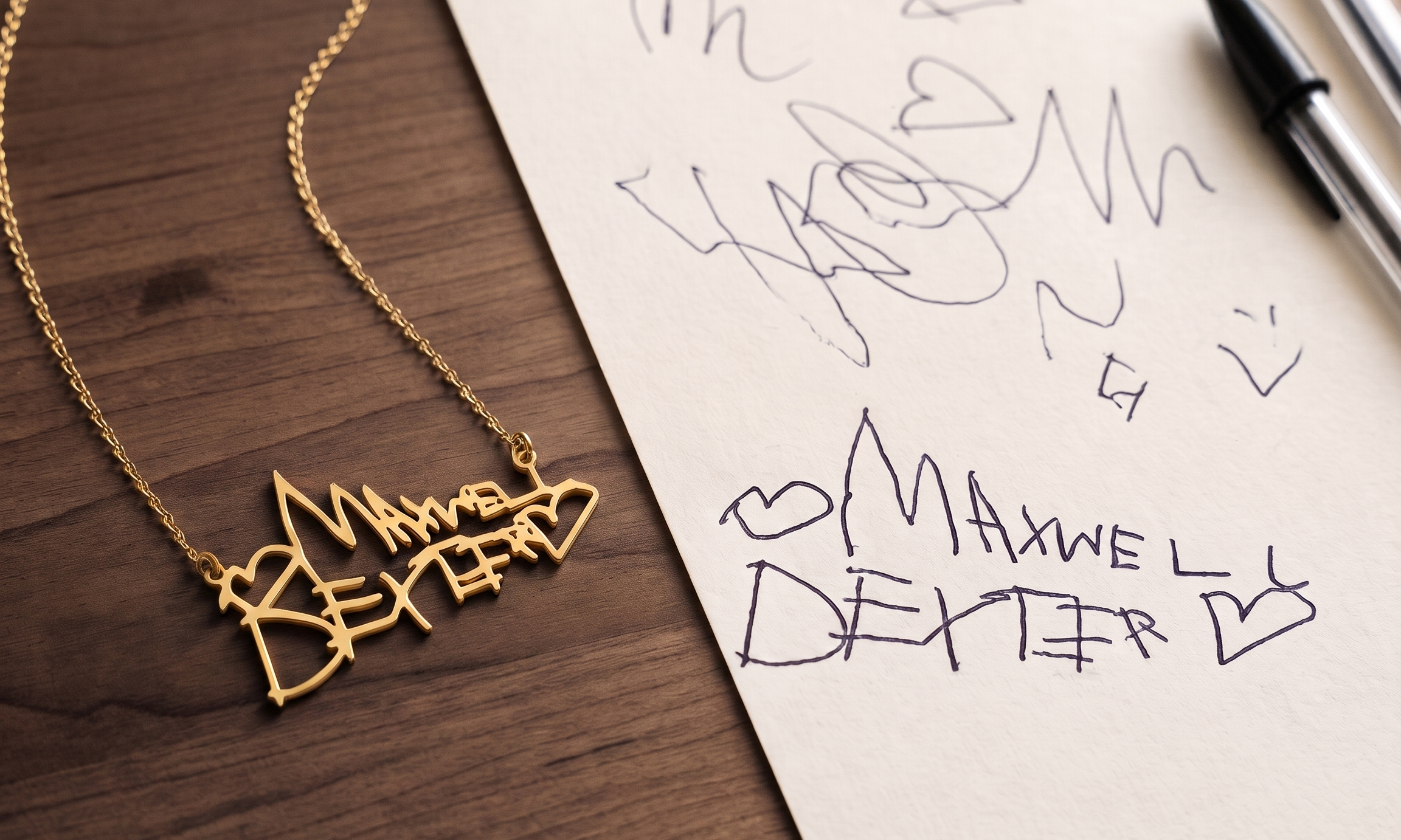 Why Children's Handwriting Jewelry Becomes More Meaningful Every Year