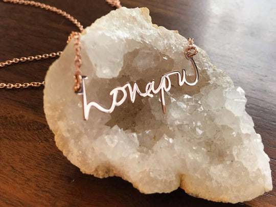 Give the Perfect Gift: Personalized Handwriting Jewelry