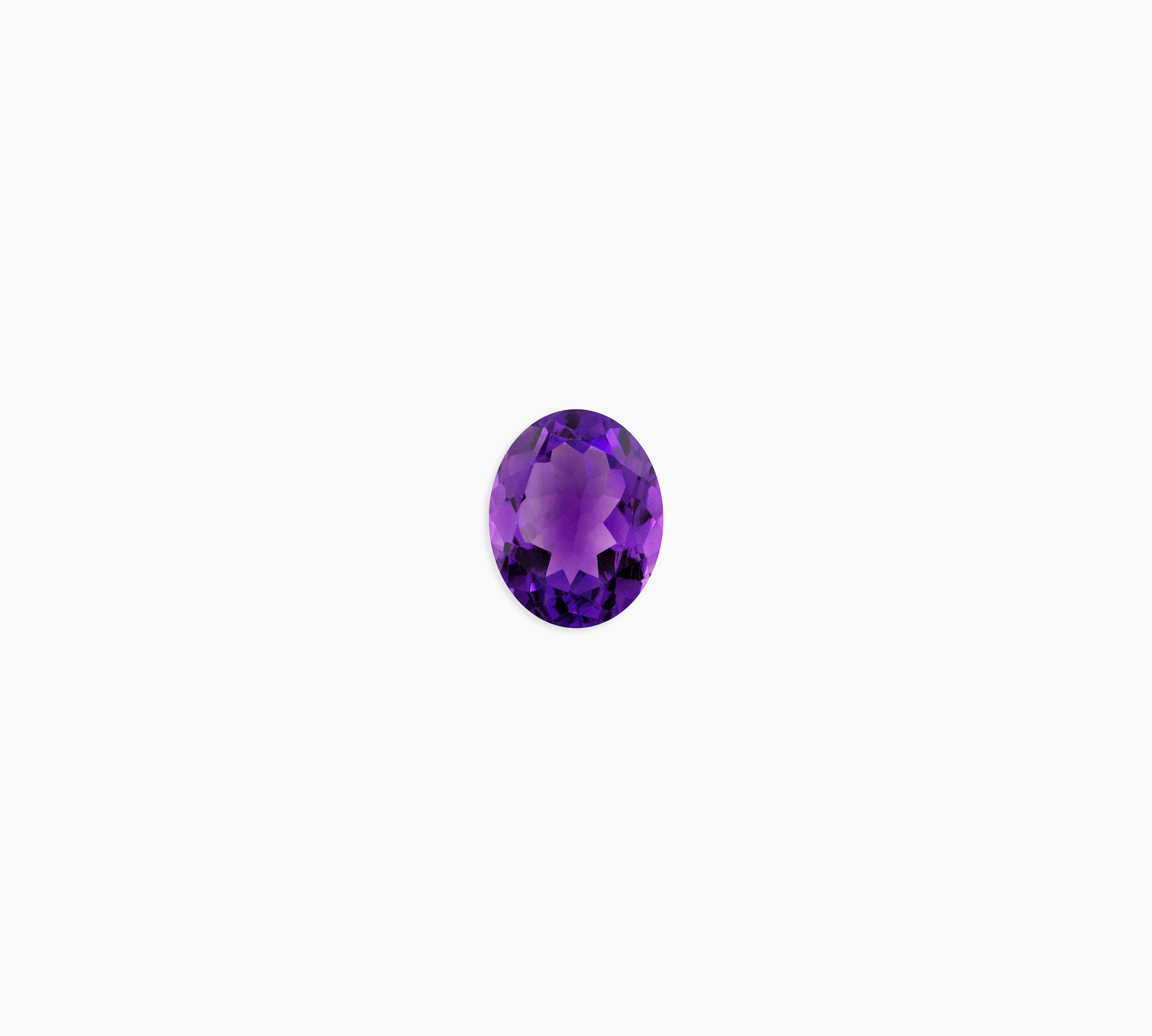 Amethyst Gemstone Charm - High Quality, Affordable, Individual Birthstone Charms for a Custom Locket - February Birthday Gift - Brevity Jewelry