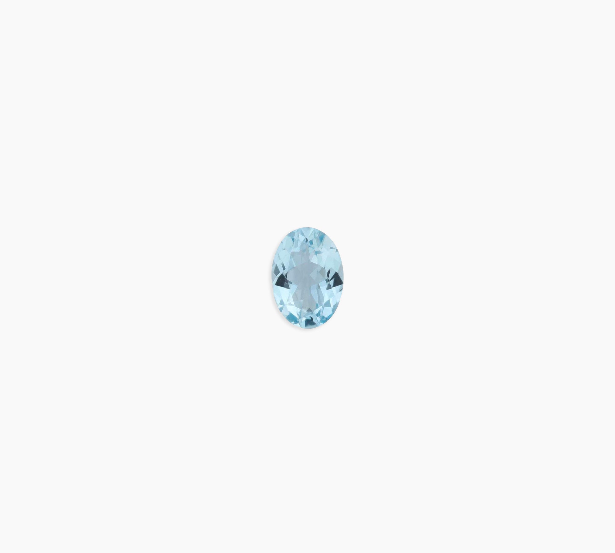 Aquamarine Gemstone Charm - High Quality, Affordable, Individual Birthstone Charms for a Custom Locket - March Birthday Gift - Brevity Jewelry