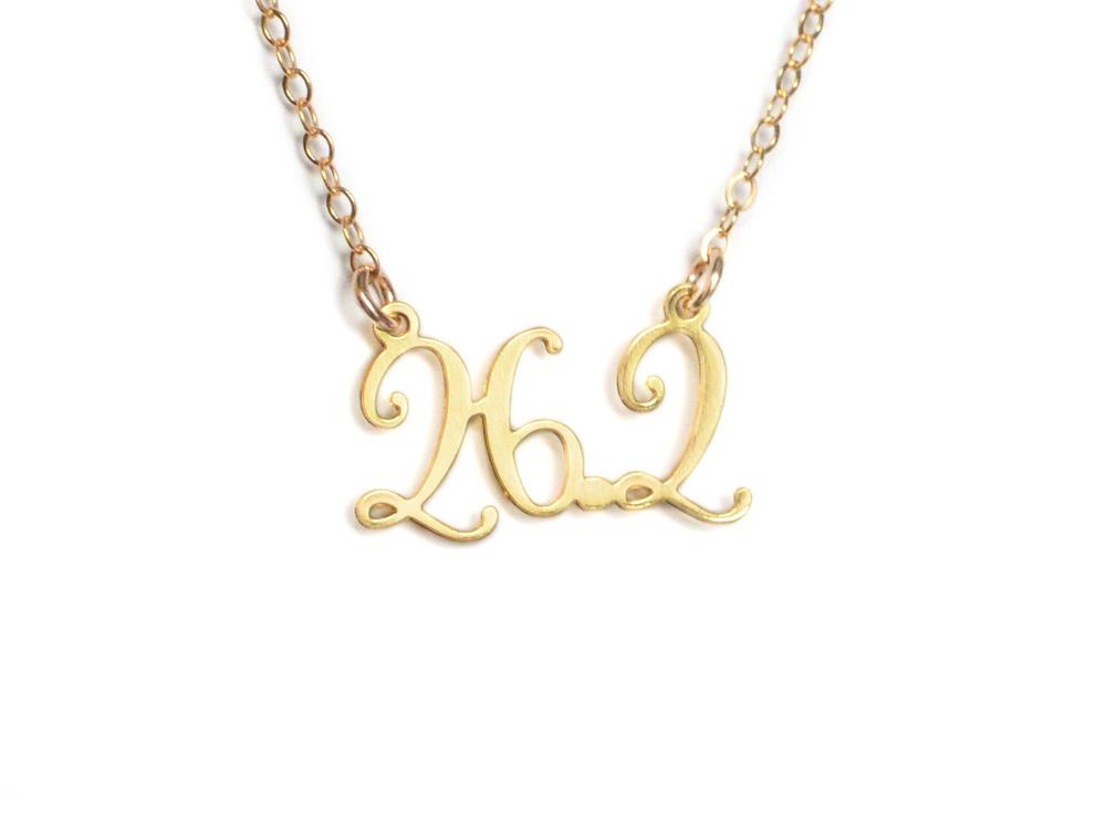 26.2 Marathon  - Brevity Jewelry - Made in USA - Affordable gold and silver necklaces