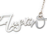 Austin City Love Necklace - High Quality, Hand Lettered, Calligraphy City Necklace - Your Favorite City - Available in Gold and Silver - Made in USA - Brevity Jewelry