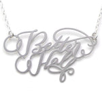 Better Half Necklace - High Quality, Affordable, Endearment Nickname Necklace - Available in Gold and Silver - Made in USA - Brevity Jewelry