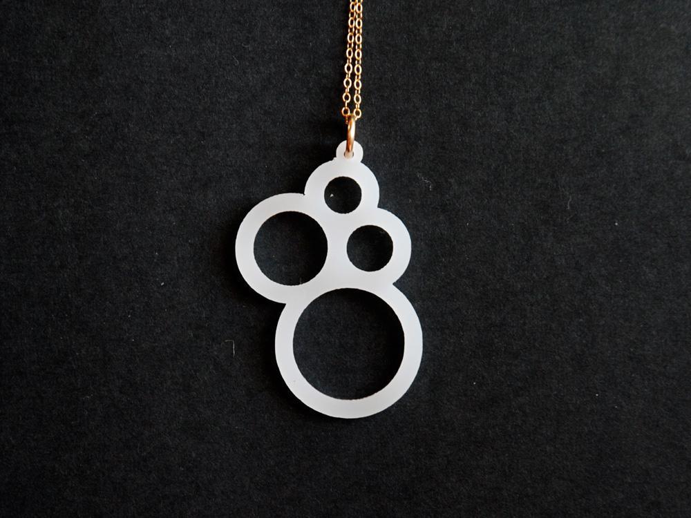 Bubble  - Brevity Jewelry - Made in USA - Affordable gold and silver necklaces