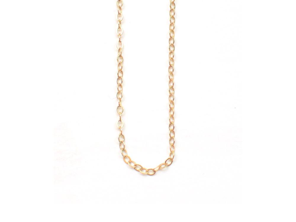 Cable Chain Necklace - High Quality, Affordable Necklace - Available in Gold and Silver - Made in USA - Brevity Jewelry