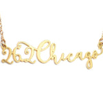 26.2 Chicago Marathon Necklace - High Quality, Affordable Necklace - Available in Gold and Silver - Made in USA - Brevity Jewelry - Perfect Gift For Runners