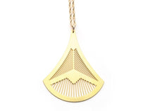 Edith Necklace - Art Deco, Great Gatsby, Jazz Age Style - High Quality, Affordable Necklace - Available in Gold and Silver - Made in USA - Brevity Jewelry