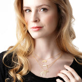Horse Necklace - Wireframe Origami - High Quality, Affordable Necklace - Available in Gold and Silver - Made in USA - Brevity Jewelry