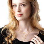 Lion Love Necklace - Animal Love - High Quality, Affordable Necklace - Available in Gold and Silver - Made in USA - Brevity Jewelry