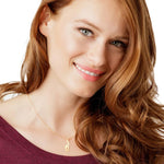 Giraffe Love Necklace - Animal Love - High Quality, Affordable Necklace - Available in Gold and Silver - Made in USA - Brevity Jewelry