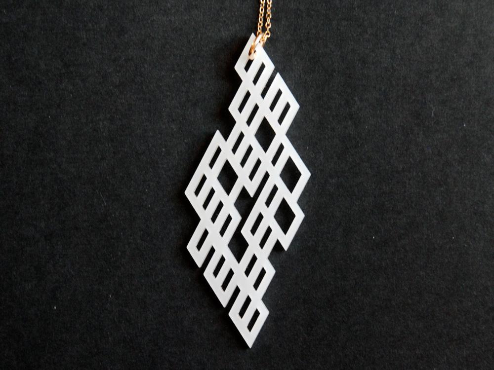 Grid  - Brevity Jewelry - Made in USA - Affordable gold and silver necklaces