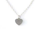 Heart Necklace -  High Quality, Affordable, Self Love Necklace - Available in Gold and Silver - Made in USA - Brevity Jewelry