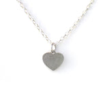 Heart Necklace -  High Quality, Affordable, Self Love Necklace - Available in Gold and Silver - Made in USA - Brevity Jewelry