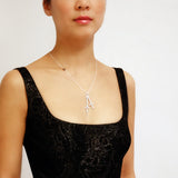 Horo 10 Necklace - High Quality, Affordable Necklace - Classic and Elegant - Clock Hand Design - Available in Gold and Silver - Made in USA - Brevity Jewelry