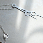 Horo 4 Necklace - High Quality, Affordable Necklace - Classic and Elegant - Clock Hand Design - Available in Gold and Silver - Made in USA - Brevity Jewelry