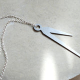 Horo 8 Necklace - High Quality, Affordable Necklace - Classic and Elegant - Clock Hand Design - Available in Gold and Silver - Made in USA - Brevity Jewelry