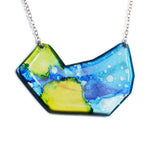 Ink Wash 3 Necklace - Brevity Jewelry - Made in USA - Affordable Gold and Silver Jewelry
