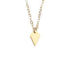Small Kite Necklace - High Quality, Affordable Necklace - Available in Gold and Silver - Made in USA - Brevity Jewelry