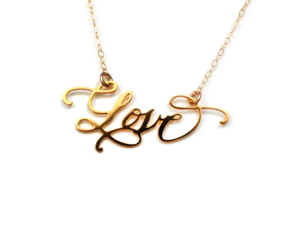 Love {{ product.type }} - Brevity Jewelry - Made in USA - Affordable gold and silver necklaces