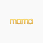 Mama Word Charm - High Quality, Affordable, Individual Charm for a Custom Locket - Available in Gold and Silver - Made in USA - Brevity Jewelry - Gift for Mom