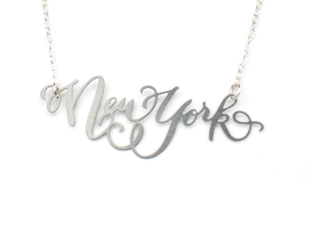 New York  - Brevity Jewelry - Made in USA - Affordable gold and silver necklaces