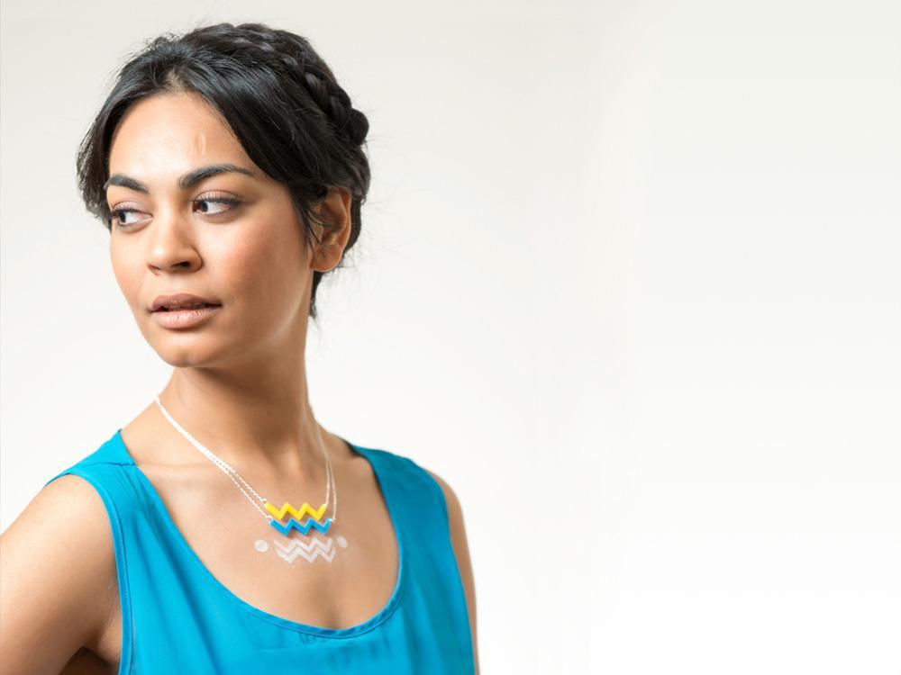 Ocean  - Brevity Jewelry - Made in USA - Affordable gold and silver necklaces
