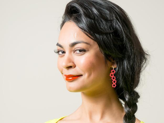 Offset Earrings  - Brevity Jewelry - Made in USA - Affordable gold and silver necklaces