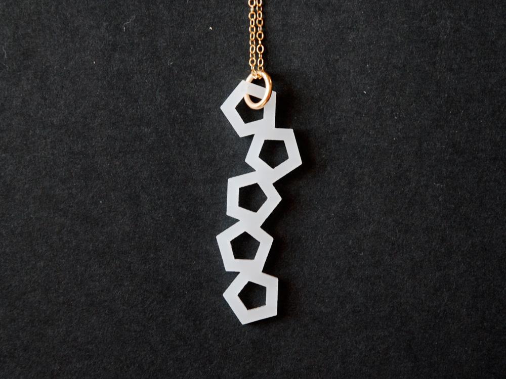 Offset  - Brevity Jewelry - Made in USA - Affordable gold and silver necklaces