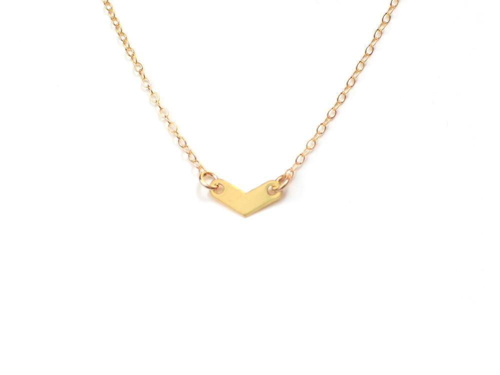 Raindrop - Metal  - Brevity Jewelry - Made in USA - Affordable gold and silver necklaces