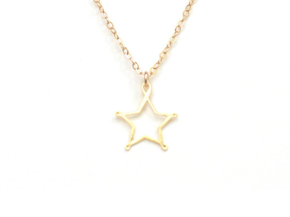 Star {{ product.type }} - Brevity Jewelry - Made in USA - Affordable gold and silver necklaces