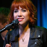 Tribal Necklace - Affordable Acrylic Necklace - Yellow, Blue or Gray - Silver Chain - Made in USA - Brevity Jewelry - As Seen On Carly Rae Jepsen (Metal Version)
