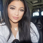 Tribal Necklace - Affordable Acrylic Necklace - Yellow, Blue or Gray - Silver Chain - Made in USA - Brevity Jewelry - As Seen On Kylie Jenner (Metal Version)