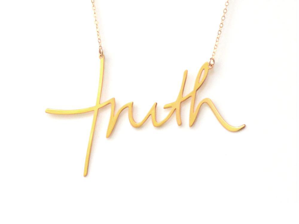 Truth {{ product.type }} - Brevity Jewelry - Made in USA - Affordable gold and silver necklaces