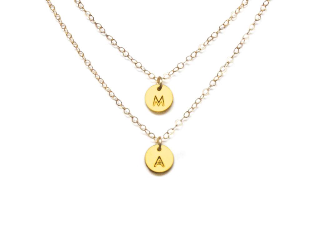 Love Letters  - Brevity Jewelry - Made in USA - Affordable gold and silver necklaces