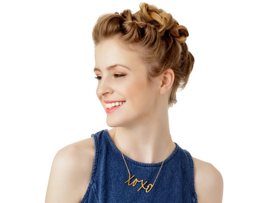 XOXO  - Brevity Jewelry - Made in USA - Affordable gold and silver necklaces